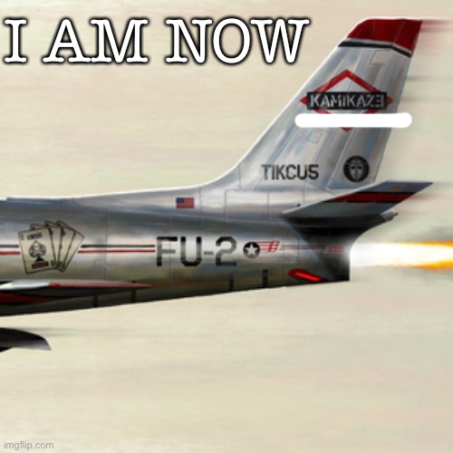 & shout-out to Em for this great comeback album. | I AM NOW | image tagged in eminem kamikaze,eminem,imgflip trends,meanwhile on imgflip,imgflipper,username | made w/ Imgflip meme maker