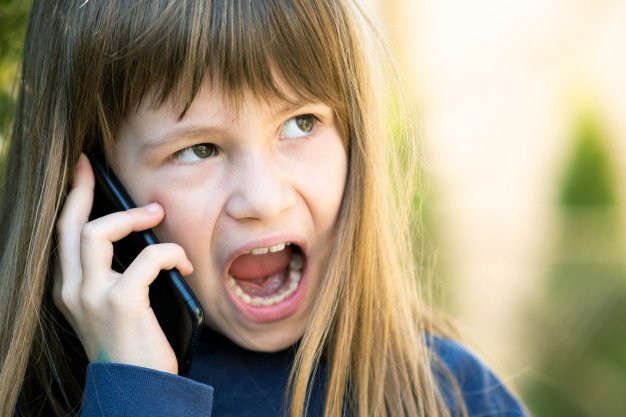 Girl talking on phone Blank Meme Template