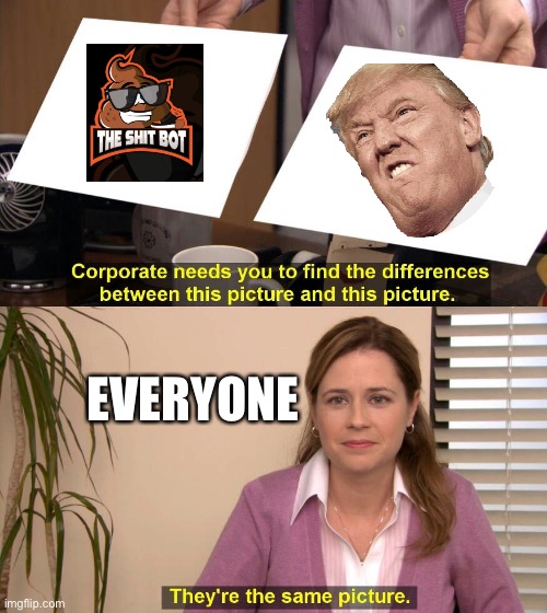 They are the same picture | EVERYONE | image tagged in they are the same picture | made w/ Imgflip meme maker