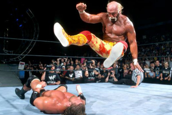 Hogan Leg Drop Blank Meme Template