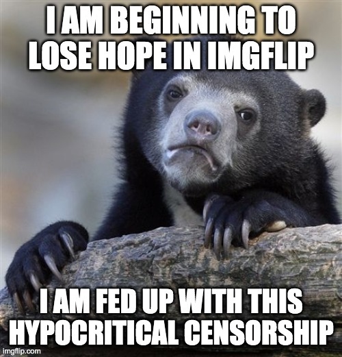 I have written a more detailed summary in the comment section of this meme | image tagged in memes,confession bear,politics,imgflip | made w/ Imgflip meme maker