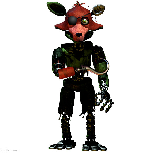 Fixed Phantom Foxy | image tagged in foxy | made w/ Imgflip meme maker