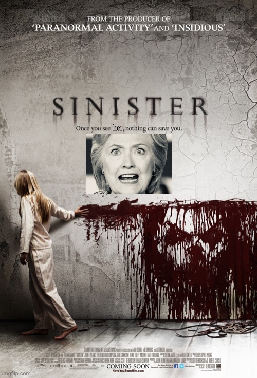 The movie is about a bona fide psychopath. | image tagged in hillary clinton,crooked hillary,hillary clinton fail,hillary clinton u mad,evil hillary,never hillary | made w/ Imgflip meme maker