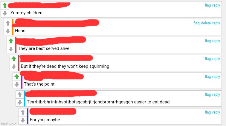 Cursed comments about children | image tagged in cursed,comments,comment,children,eating,child | made w/ Imgflip meme maker