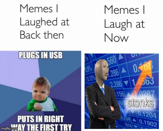 Yep | image tagged in memes i laughed at then vs memes i laugh at now | made w/ Imgflip meme maker