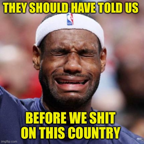 THEY SHOULD HAVE TOLD US BEFORE WE SHIT 
ON THIS COUNTRY | made w/ Imgflip meme maker