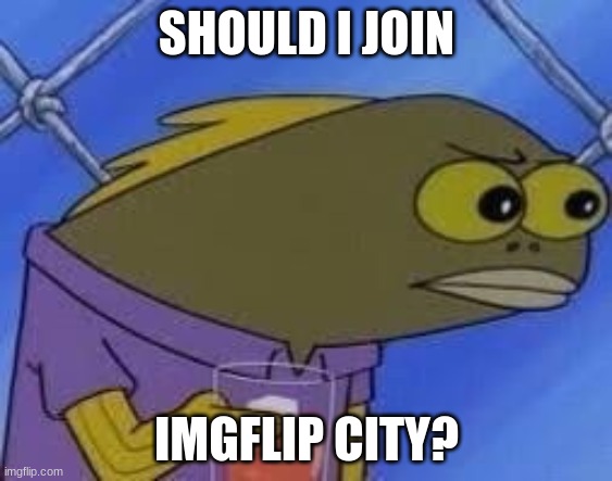 I just browsed the stream and then thought to myself "should I join?" | SHOULD I JOIN; IMGFLIP CITY? | image tagged in hmmmmmmmm | made w/ Imgflip meme maker