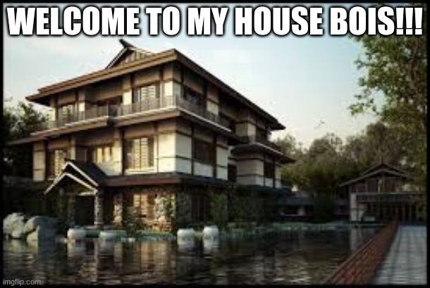 Home of the Panda!!! | WELCOME TO MY HOUSE BOIS!!! | image tagged in funny | made w/ Imgflip meme maker