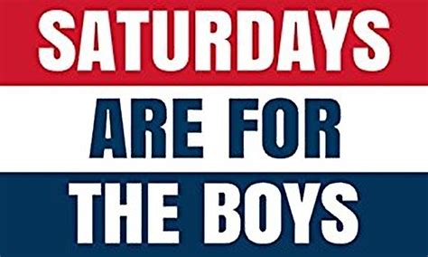Saturdays are for the boys Blank Meme Template
