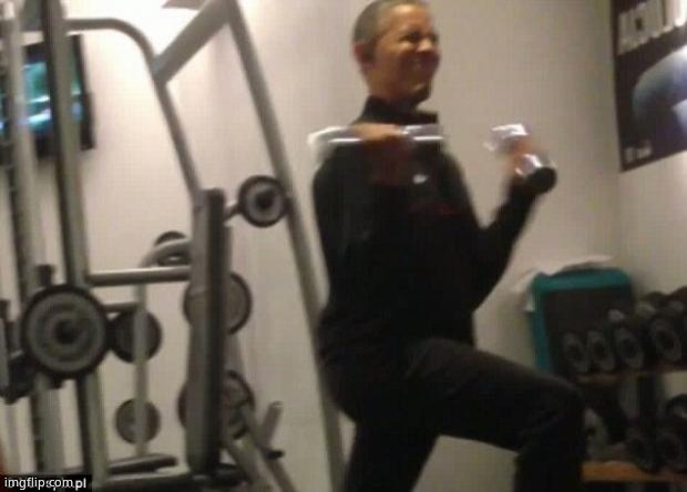 Obama weights | image tagged in obama weights | made w/ Imgflip meme maker