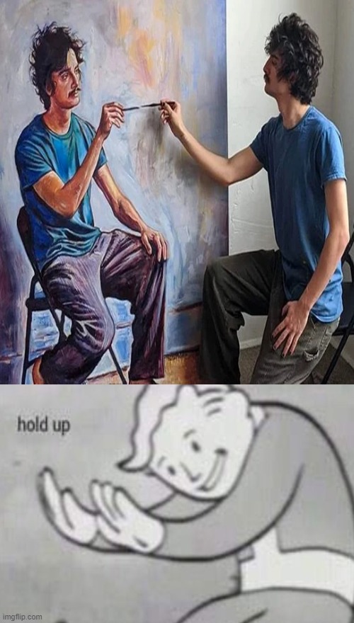 This painter is amazing | image tagged in hot memes | made w/ Imgflip meme maker