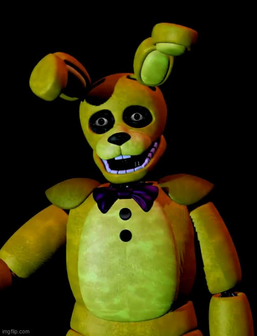 Totally Normal Spring Bonnie | image tagged in bonnie | made w/ Imgflip meme maker