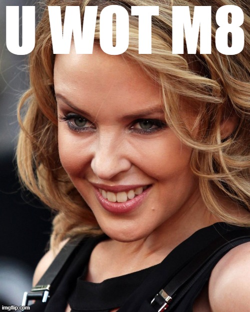 Kylie U Wot M8 Blank Meme Template