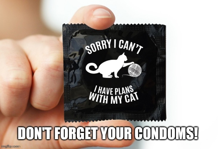 Don't forget your condoms | image tagged in safety,trump,biden,youtube,joe rogan,post malone | made w/ Imgflip meme maker