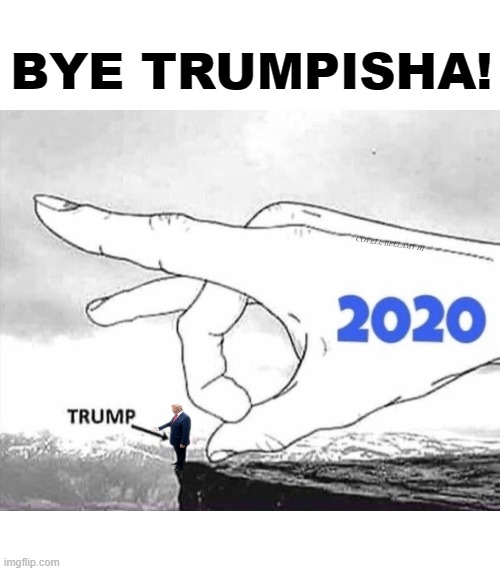BYE TRUMPISHA! COVELL BELLAMY III | image tagged in trump bye trumpisha 2020 election | made w/ Imgflip meme maker