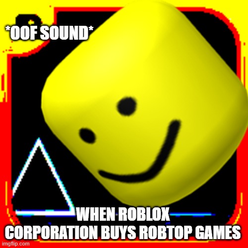 Geometry Blox Or Rodash Imgflip - where does the roblox oof sound come from