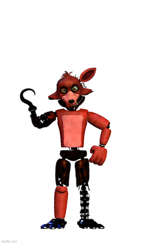 Semi fixed Ignited Foxy | image tagged in foxy | made w/ Imgflip meme maker