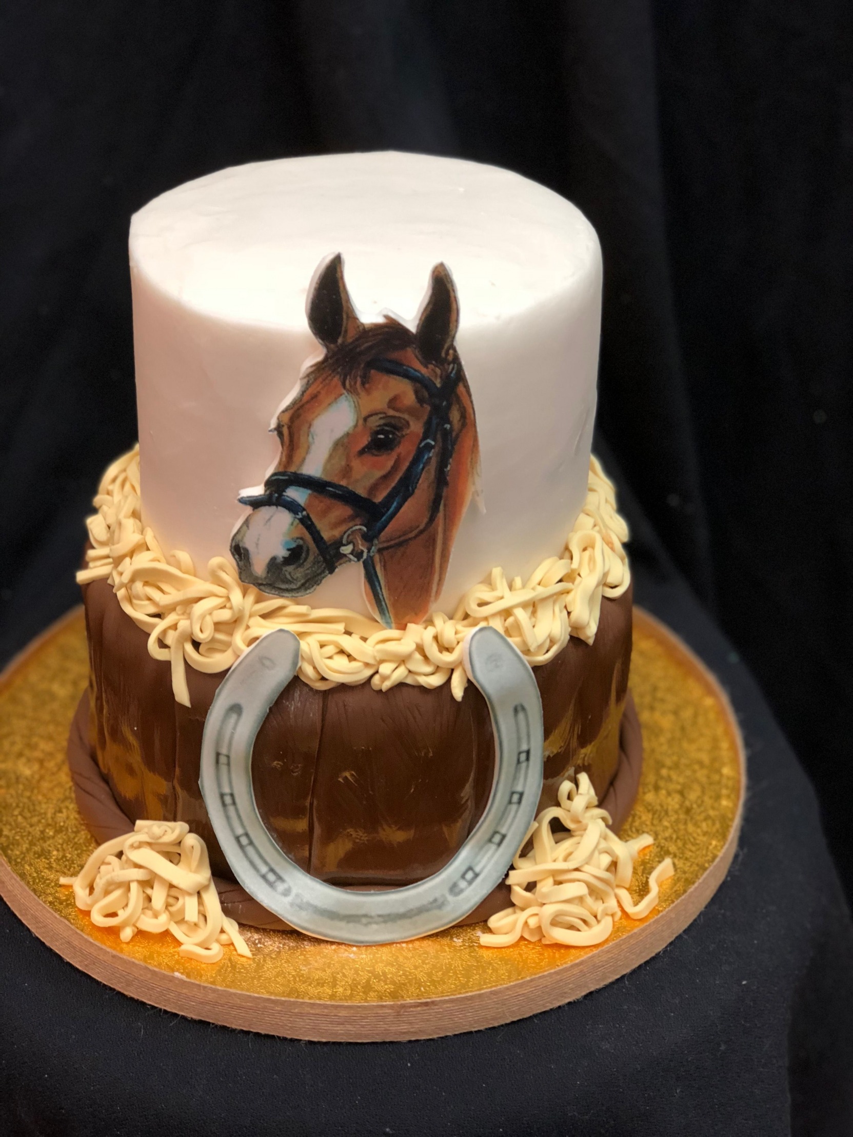 Horse Birthday Cake 2 | This is my second horse cake...It wa… | Flickr