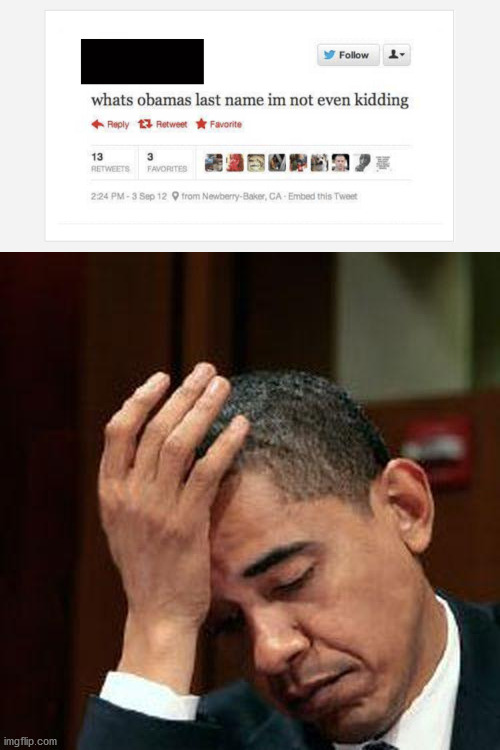 LOL | image tagged in obama facepalm 250px | made w/ Imgflip meme maker