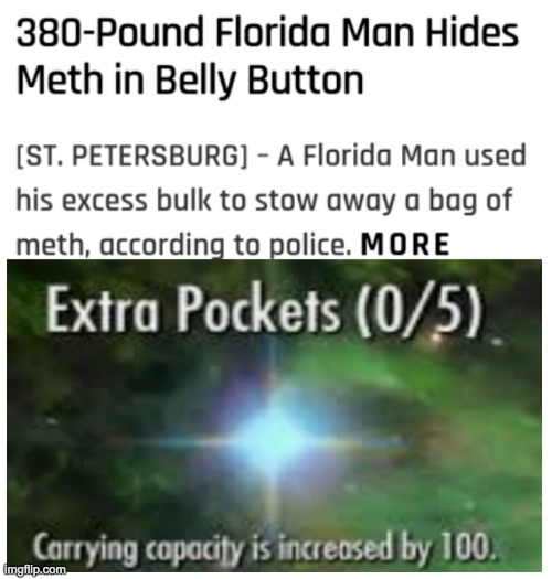 Works 88.3% of the time | image tagged in florida man,meth | made w/ Imgflip meme maker