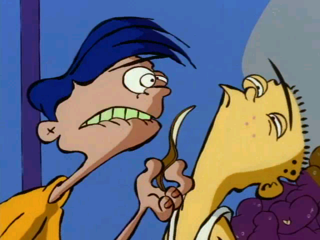 Rolf berates Ed Blank Meme Template