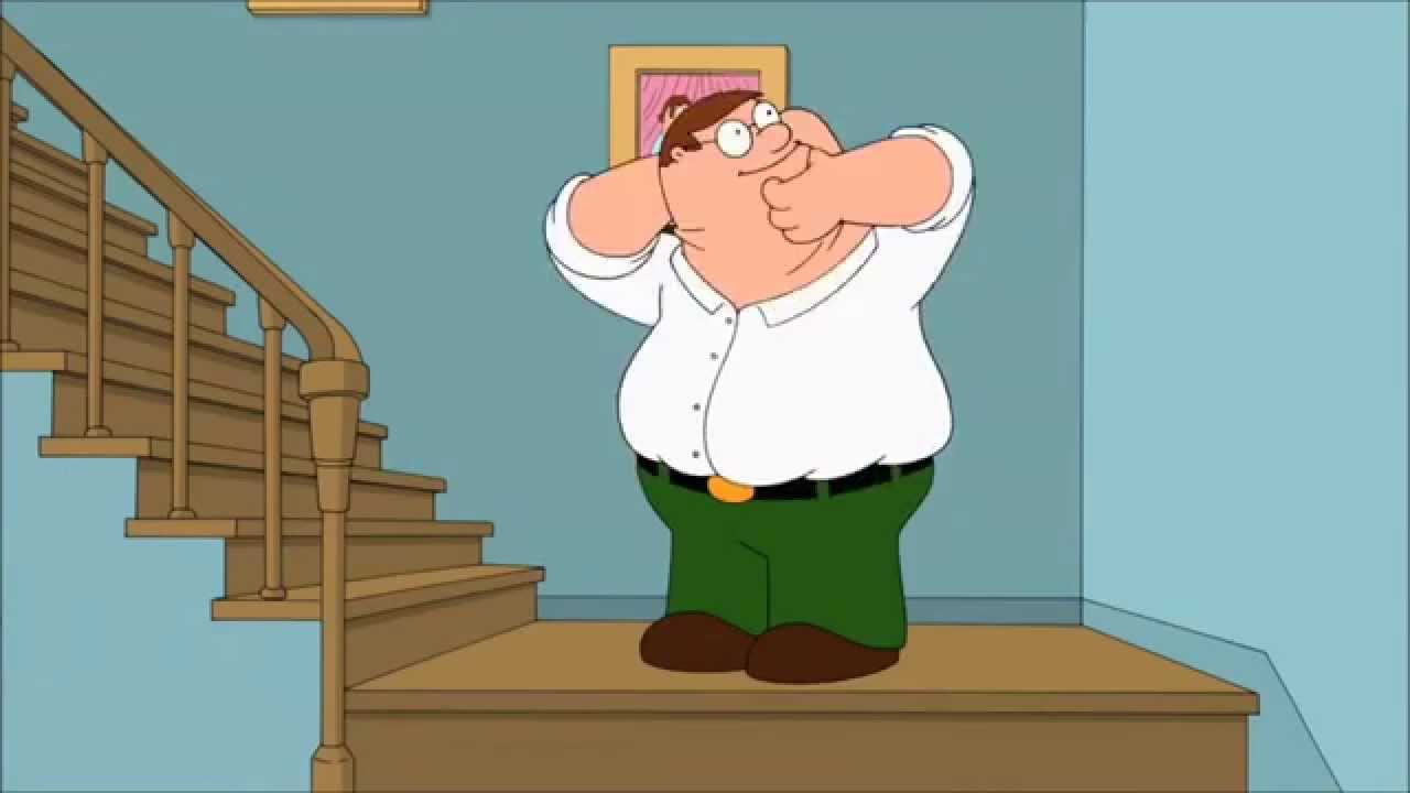Peter snaps his neck Blank Meme Template