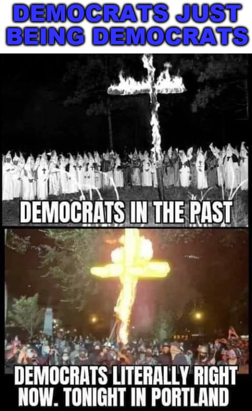 Democrats like burning things, weird. |  DEMOCRATS JUST BEING DEMOCRATS | image tagged in political meme,burning,ConservativeMemes | made w/ Imgflip meme maker