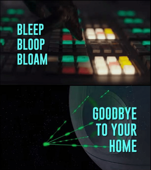 Bleep Bloop Bloam Blank Meme Template