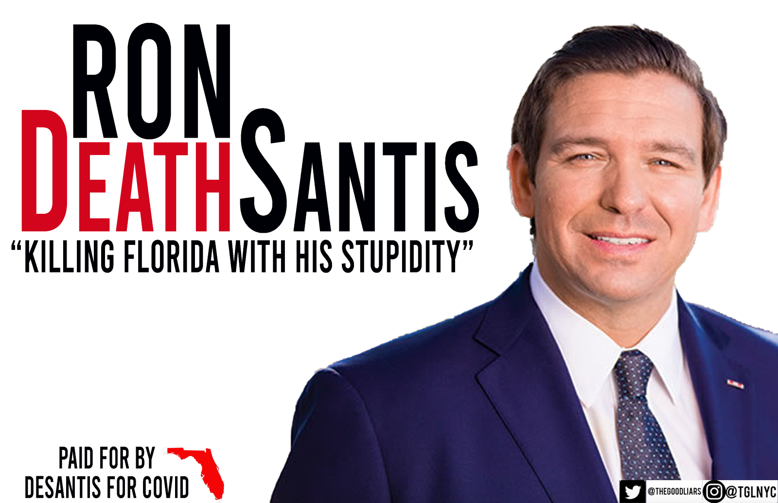 High Quality Ron DeSantis Blank Meme Template