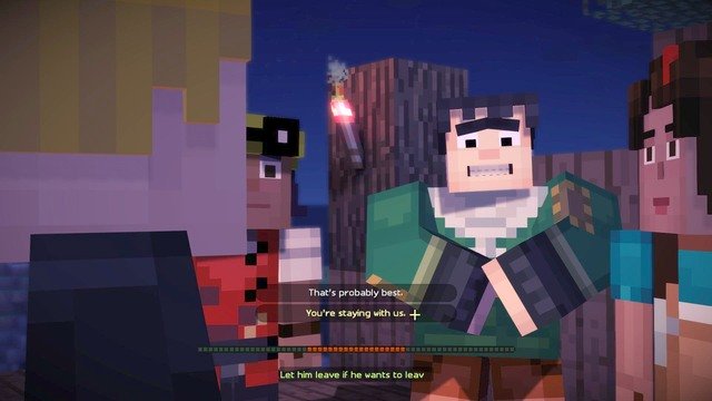 High Quality Minecraft storymode Blank Meme Template