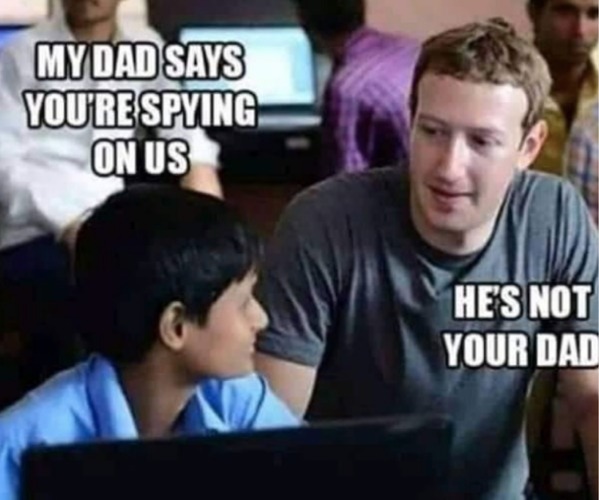 Say no more | image tagged in repost,memes,facbook,spying,funny,2020 | made w/ Imgflip meme maker
