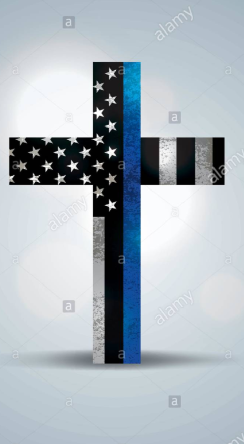 High Quality Blue Lives Matter Blank Meme Template