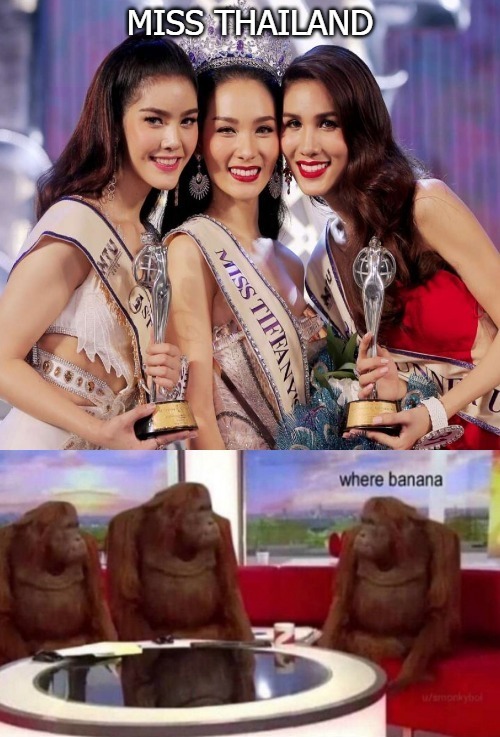 MISS THAILAND | image tagged in thailand | made w/ Imgflip meme maker