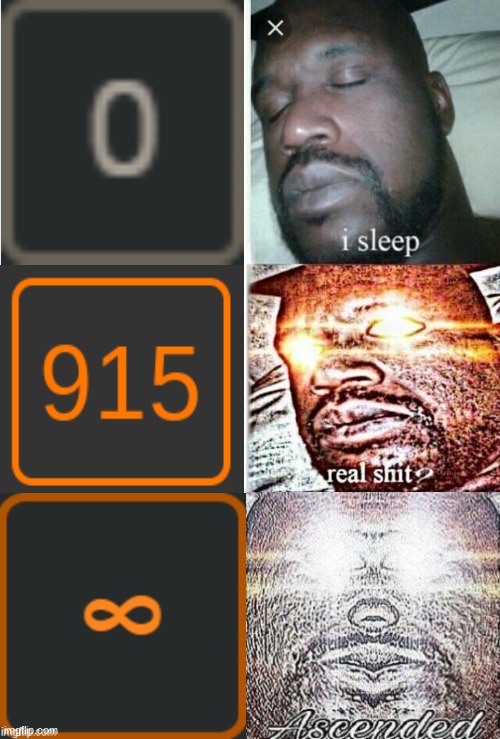 REAL SHIT THAT MADE ME ASCENDED | image tagged in memes,sleeping shaq,funny,credit,poutre_malaisante,fun | made w/ Imgflip meme maker