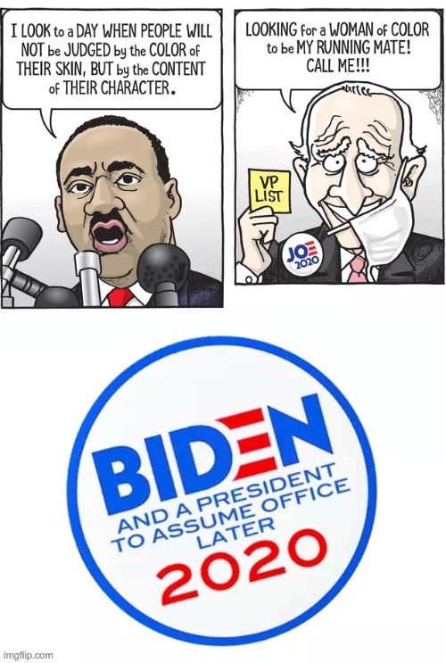 Whoever Biden picks will get crushed by Pence in the debate | image tagged in memes,politics,joe biden | made w/ Imgflip meme maker