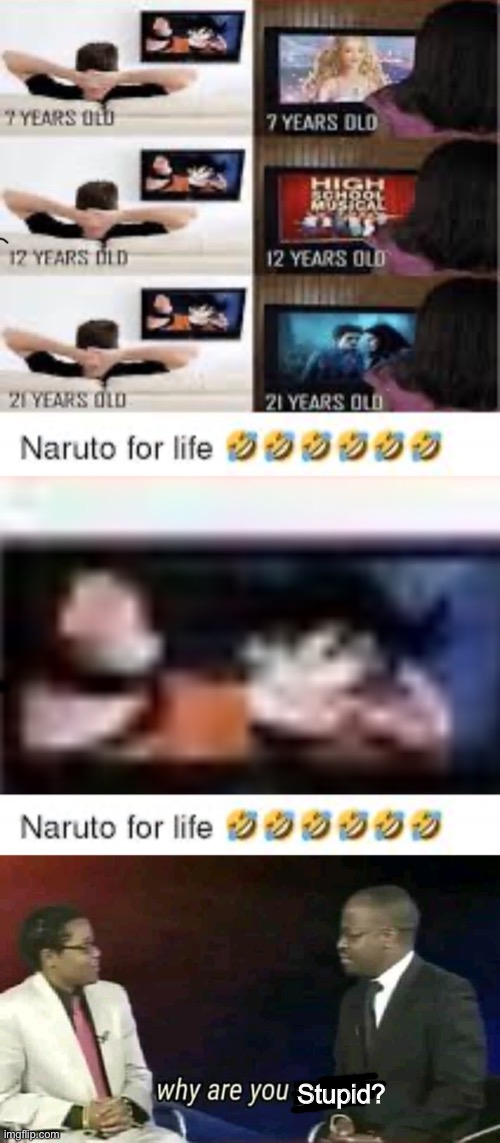 Stupid? | image tagged in why are you gay,stupid,memes,anime,dragon ball z,dbz meme | made w/ Imgflip meme maker