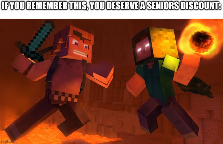 IF YOU REMEMBER THIS, YOU DESERVE A SENIORS DISCOUNT: | made w/ Imgflip meme maker