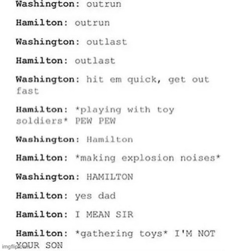 what kind of prson made this? lol | image tagged in memes,repost,hamilton | made w/ Imgflip meme maker