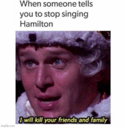 pls don't tell me we have hamilfans like this... lol | image tagged in memes,funny,repost,hamilton | made w/ Imgflip meme maker