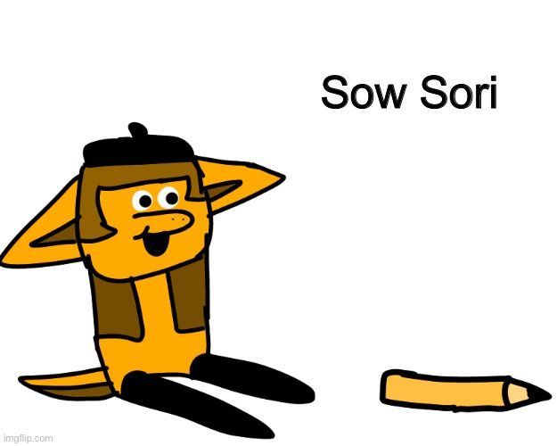 Oh im sori im sucha a furry (You know... So sorry is secretly represent a furry lol) (Requested by RSapphire) | Sow Sori | image tagged in memes,funny,sorry,undertale,furry,drawing | made w/ Imgflip meme maker