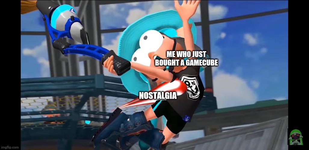 Oh the nostalgia | ME WHO JUST BOUGHT A GAMECUBE; NOSTALGIA | image tagged in nostalgia | made w/ Imgflip meme maker