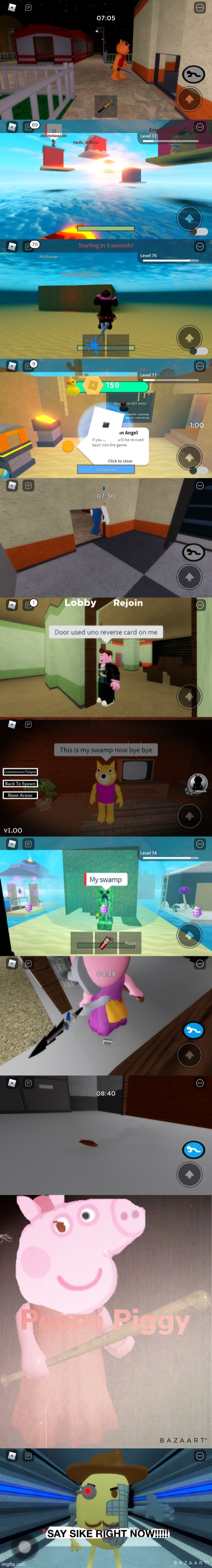 Extremely Cursed Roblox Pictures I took while playing roblox | image tagged in piggy,horrific housing,roblox | made w/ Imgflip meme maker
