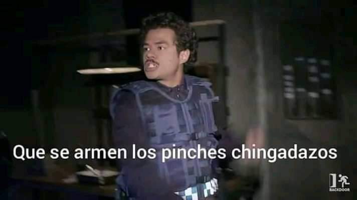 Que se armen los pinches chingadazos xdxd Blank Meme Template