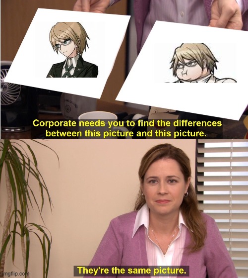 DRV2 They're the same picture! | image tagged in memes,they're the same picture,danganronpa | made w/ Imgflip meme maker