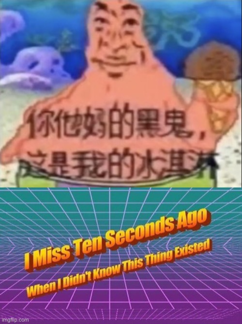 image tagged in i miss ten seconds ago | made w/ Imgflip meme maker