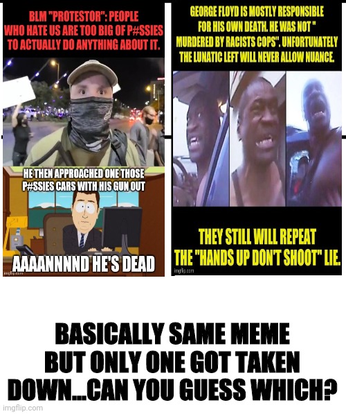 Mod Judges On Race While Calling Me Racist... (Jazz hands)Ironic | BASICALLY SAME MEME BUT ONLY ONE GOT TAKEN DOWN...CAN YOU GUESS WHICH? | image tagged in drstrangmeme,mod,imgflip,leftists,racism | made w/ Imgflip meme maker