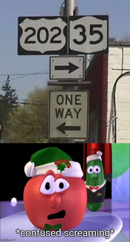 A little planning goes a long way | image tagged in memes,confused screaming,veggietales | made w/ Imgflip meme maker