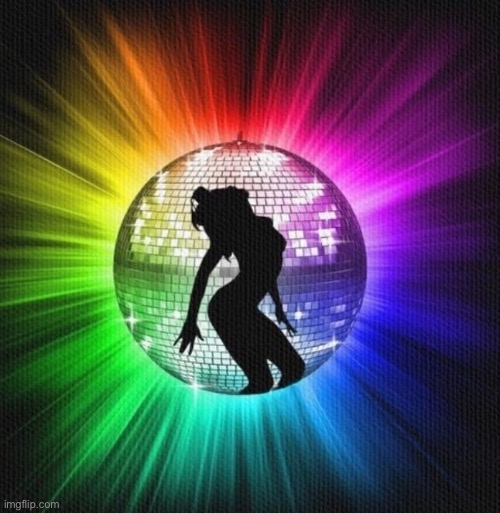 Neat disco ball | image tagged in kylie rainbow disco ball,disco,pop music,pop culture,music,dance | made w/ Imgflip meme maker