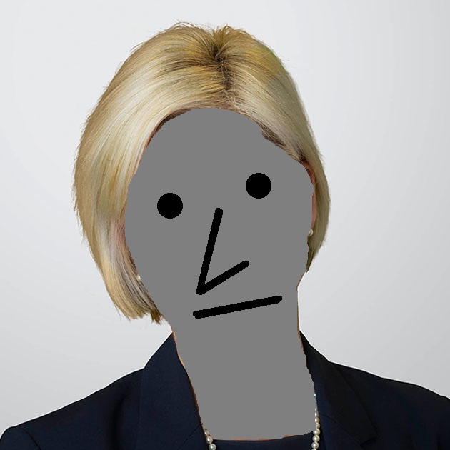 High Quality NPC Karen Blank Meme Template