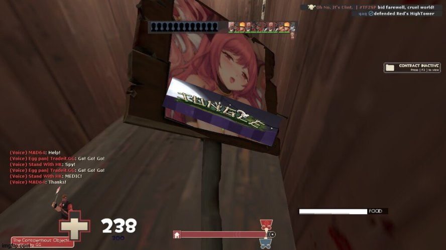 found this in tf2 a few days ago (i censored it) | image tagged in anime,tf2,team fortress 2 | made w/ Imgflip meme maker
